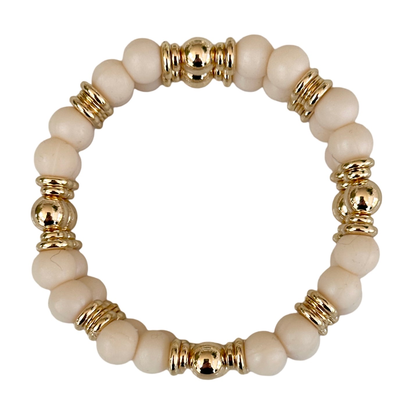 TAUPE AND GOLD CUFF