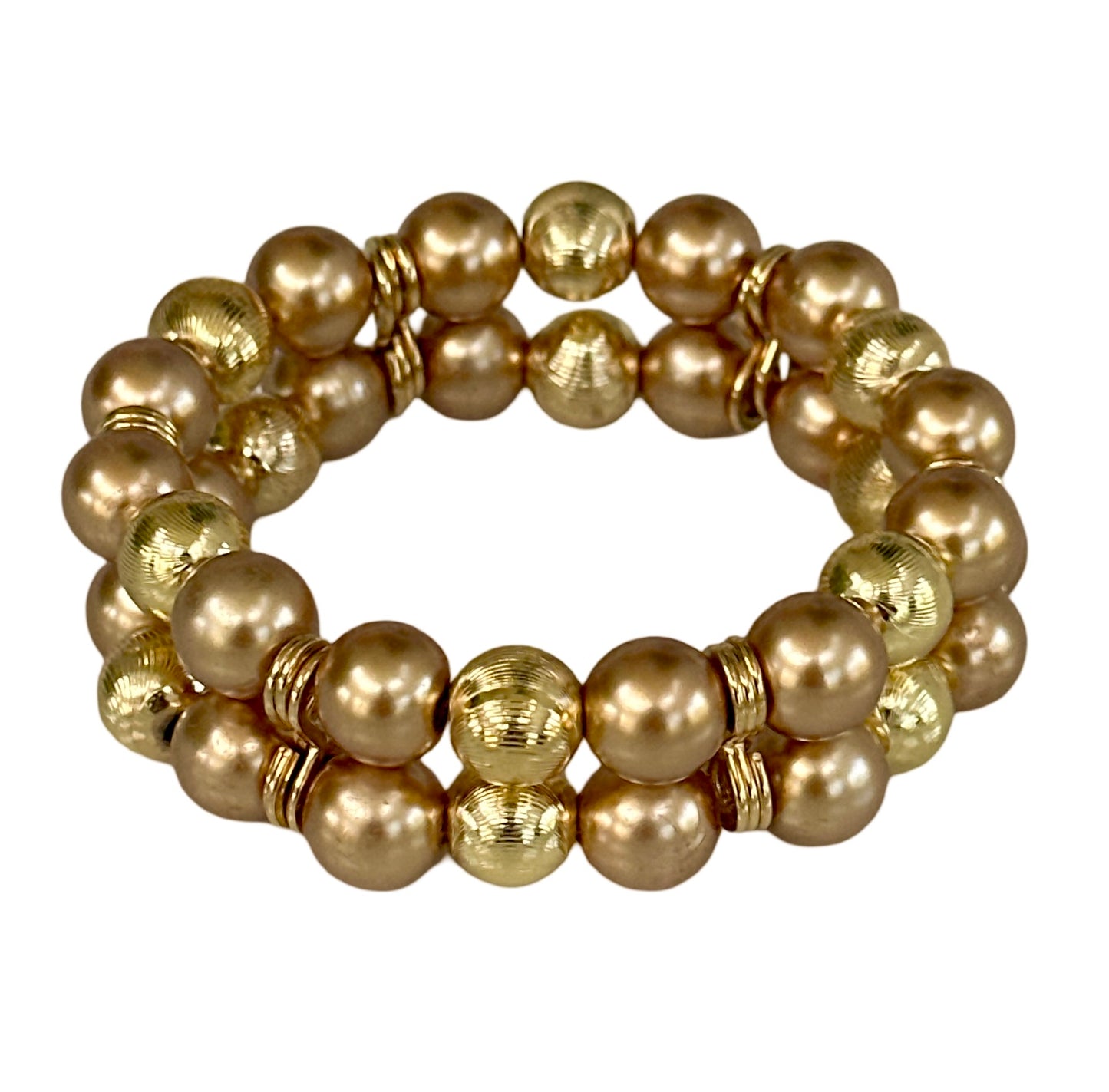 DARK AND LIGHT GOLD CUFF
