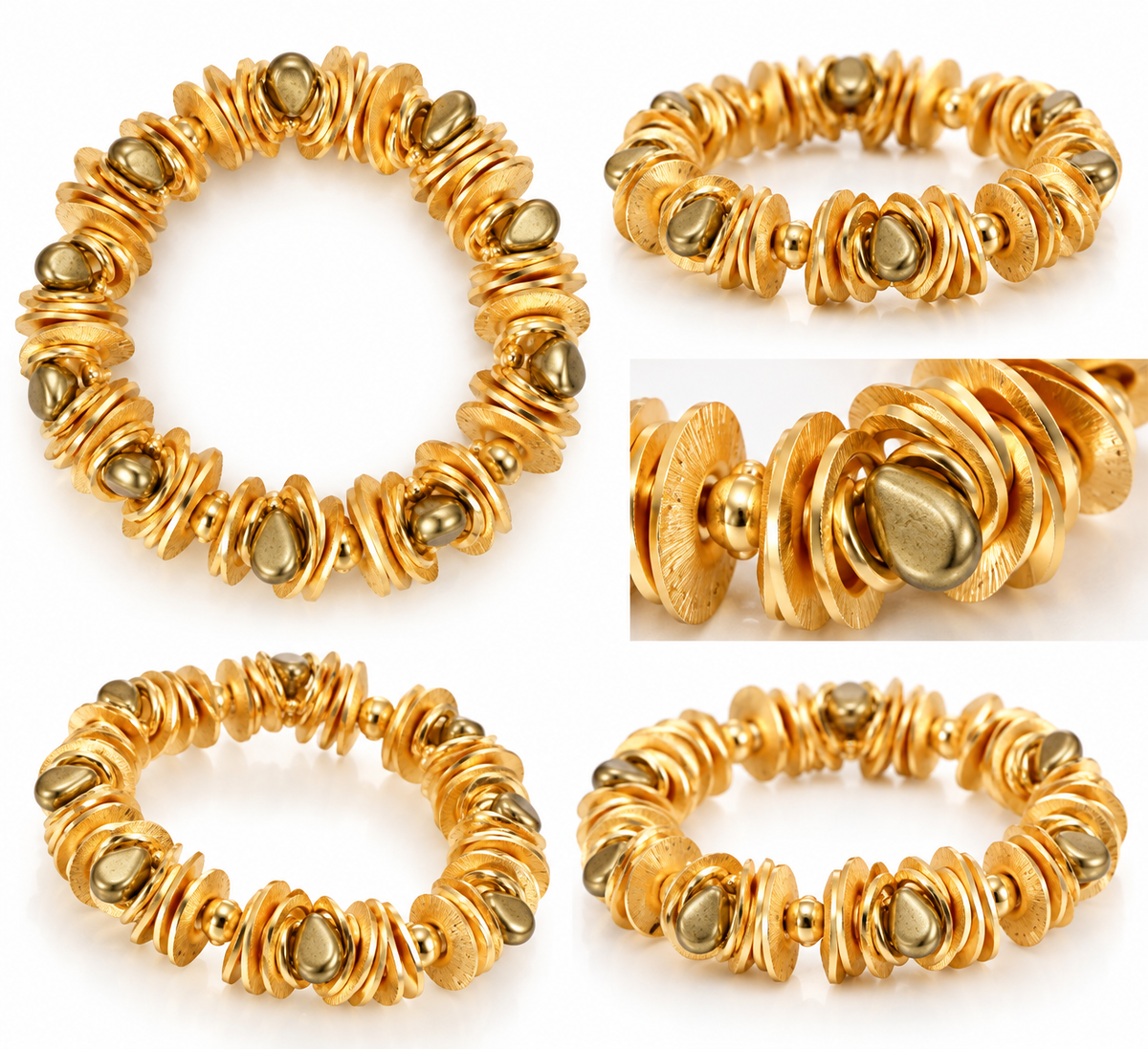 THE SOLIEL BRACELET IN GOLD