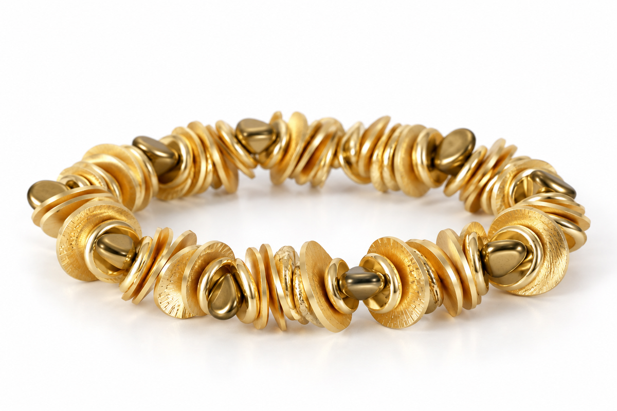 THE SOLIEL BRACELET IN GOLD